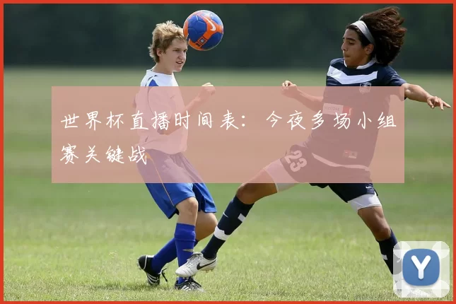 世界杯直播时间表：今夜多场小组赛关键战