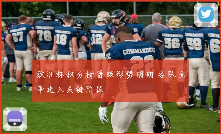 欧洲杯积分榜晋级形势明朗 各队竞争进入关键阶段