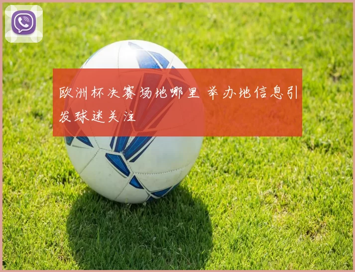 欧洲杯决赛场地哪里 举办地信息引发球迷关注